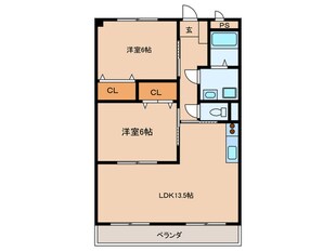 ラヴィアン新川の物件間取画像